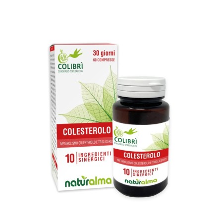 Colesterolo 60 compresse (60 g) - Naturalma e Colibri consorzio ospedaliero