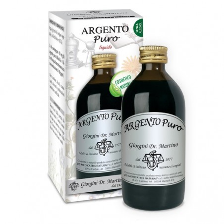 ARGENTO PURO 200 ml liquido analcoolico - Dr. Giorgini