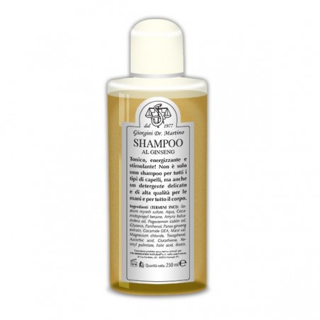Shampoo al Ginseng (250 ml) - Dr. Giorgini