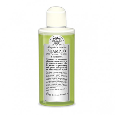 Shampoo per Capelli grassi e forfora (250 ml) - Dr. Giorgini