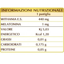 MELATONINA SOMNIFERA 60 pastiglie (30 g) - Dr. Giorgini