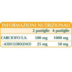 CARCIOFO ESTRATTO TITOLATO 60 pastiglie (30 g) - Dr. Giorgini