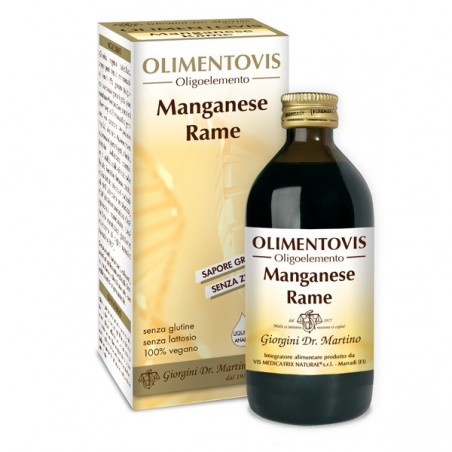 MANGANESE RAME Olimentovis 200 ml Liquido analcoolico - Dr. Giorgini