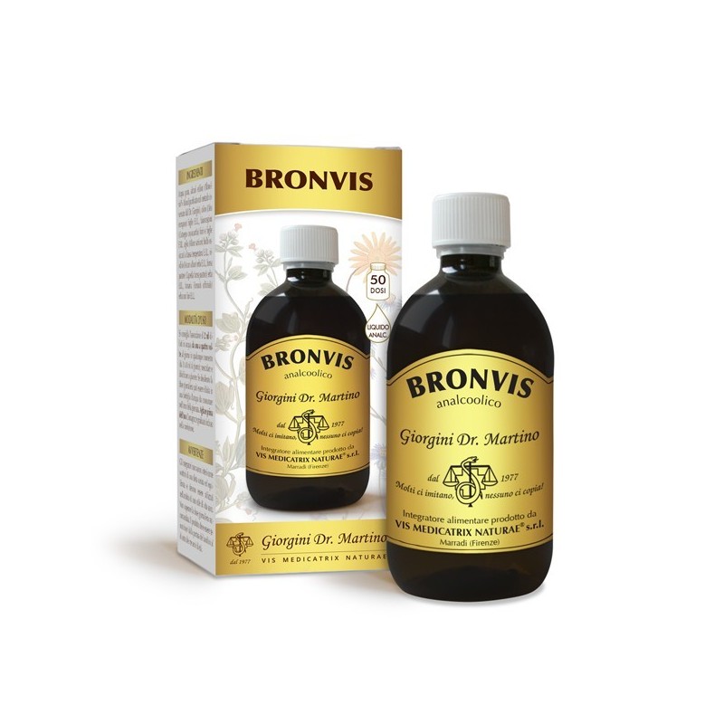 BRONVIS 500 ml liquido analcoolico - Dr. Giorgini