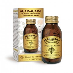 AGAR-AGAR-T con fermenti lattici e clorofilla 180 pastiglie...