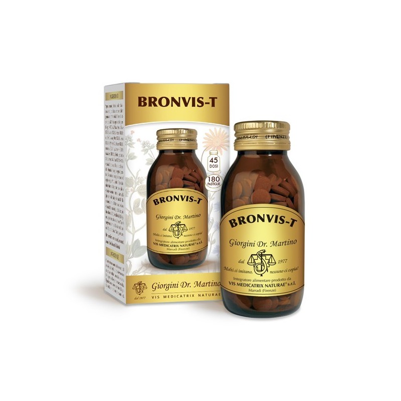 BRONVIS-T 180 pastiglie (90 g) - Dr. Giorgini