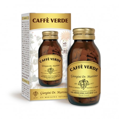 CAFFE' VERDE 180 pastiglie (90 g) - Dr. Giorgini