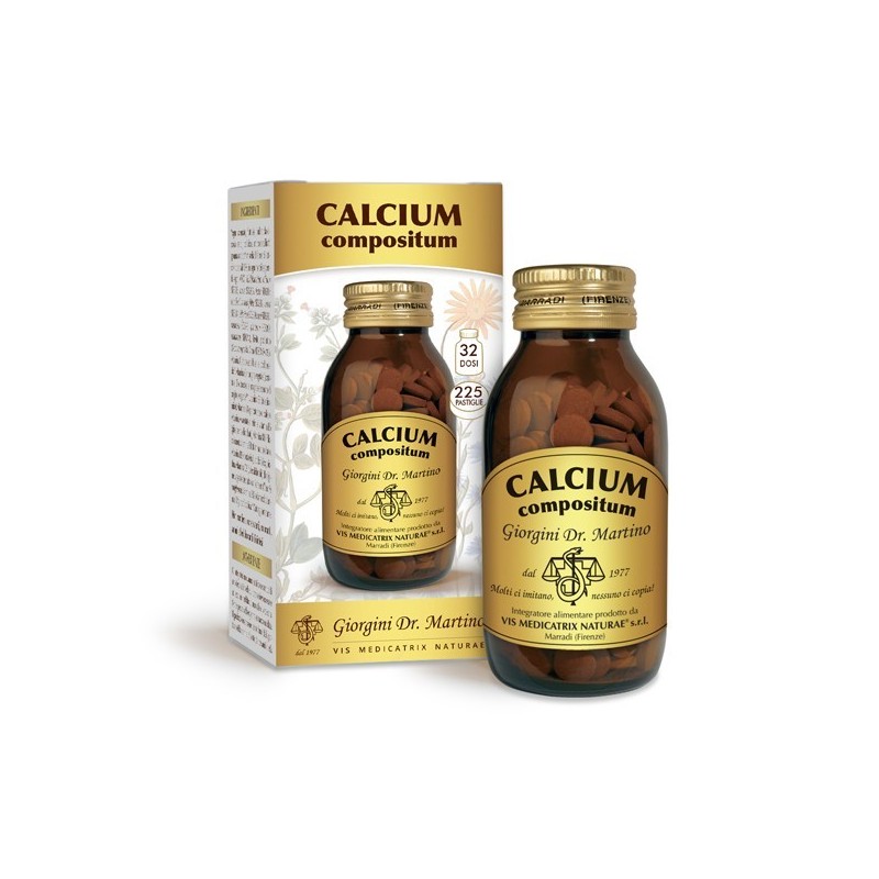 CALCIUM COMPOSITUM 225 pastiglie (90 g) - Dr. Giorgini
