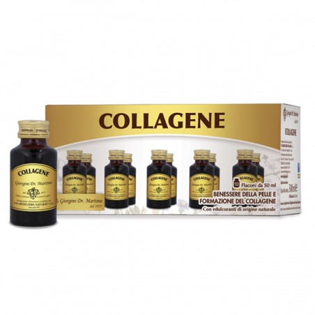 COLLAGENE liquido analcoolico 500 ml (10 flaconi da 50 ml) - Dr. Giorgini