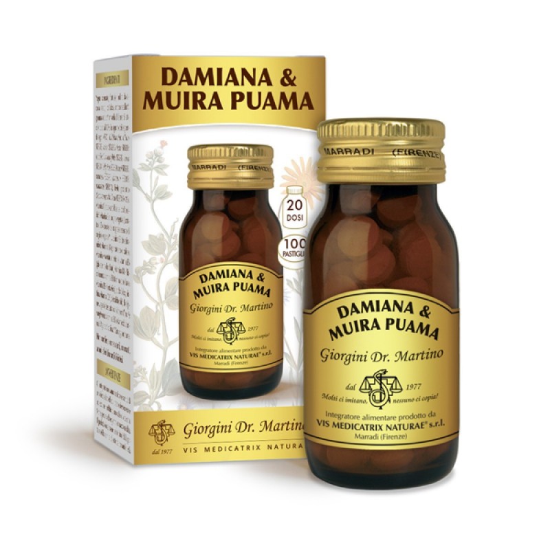 DAMIANA & MUIRA PUAMA 100 pastiglie (50 g) - Dr. Giorgini