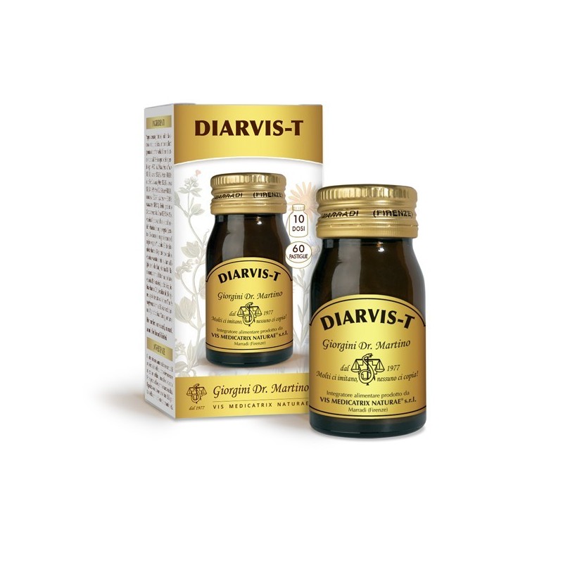 DIARVIS-T 60 pastiglie (30 g) - Dr. Giorgini