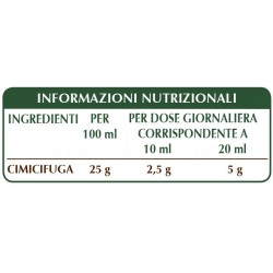 CIMICIFUGA ESTRATTO INTEGRALE 200 ml Liquido analcoolico - Dr. Giorgini