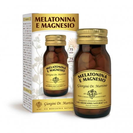 MELATONINA E MAGNESIO 75 pastiglie (45 g) - Dr. Giorgini