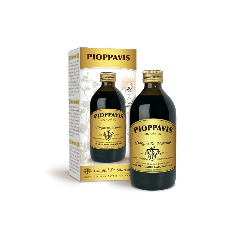 PIOPPAVIS 200 ml liquido analcoolico - Dr. Giorgini