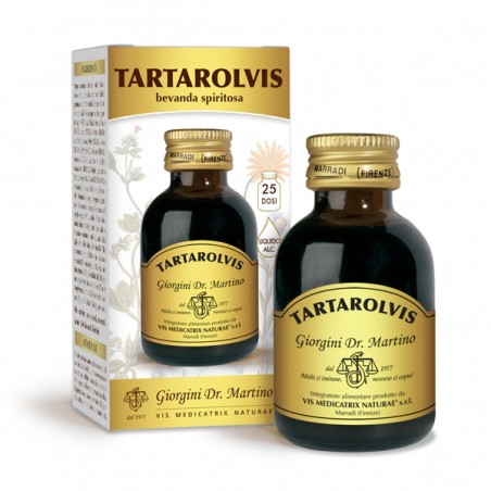 TARTAROLVIS - Bevanda Spiritosa 50 ml Liquido alcoolico - Dr. Giorgini