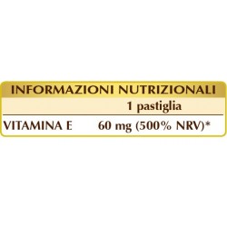 VITAMINA E PURA 60 pastiglie (30 g) - Dr. Giorgini