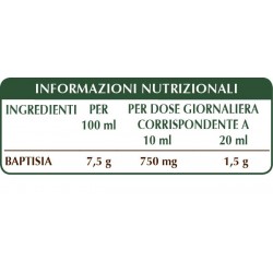 BAPTISIA ESTRATTO INTEGRALE 200 ml Liquido analcoolico - Dr. Giorgini