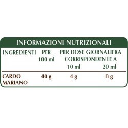 CARDO MARIANO ESTRATTO INTEGRALE 200 ml Liquido analcoolico - Dr. Giorgini