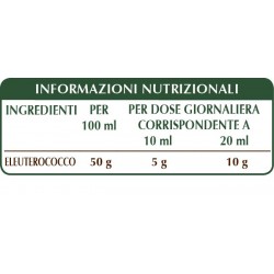 ELEUTEROCOCCO ESTRATTO INTEGRALE 200 ml Liquido analcoolico - Dr. Giorgini
