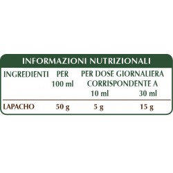 LAPACHO ESTRATTO INTEGRALE 200 ml Liquido analcoolico - Dr. Giorgini