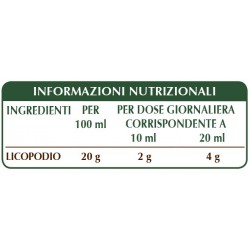 LICOPODIO ESTRATTO INTEGRALE 200 ml Liquido analcoolico - Dr. Giorgini