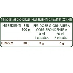LUPPOLO ESTRATTO INTEGRALE 200 ml Liquido analcoolico - Dr. Giorgini