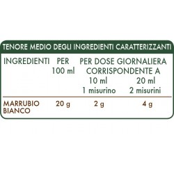 MARRUBIO BIANCO ESTRATTO INTEGRALE 200 ml Liquido analcoolico - Dr. Giorgini