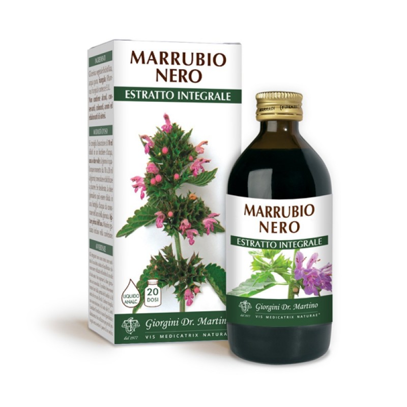MARRUBIO NERO ESTRATTO INTEGRALE 200 ml Liquido analcoolico - Dr. Giorgini