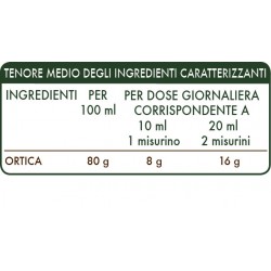 ORTICA ESTRATTO INTEGRALE 200 ml Liquido analcoolico - Dr. Giorgini