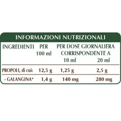 PROPOLI ESTRATTO INTEGRALE 200 ml Liquido analcoolico - Dr. Giorgini