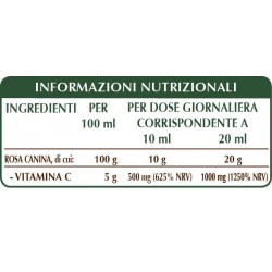 ROSA CANINA ESTRATTO INTEGRALE 200 ml Liquido analcoolico - Dr. Giorgini