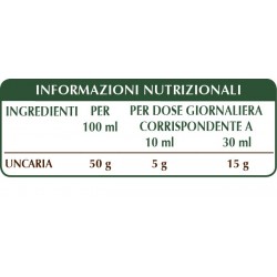 UNCARIA ESTRATTO INTEGRALE 200 ml Liquido analcoolico - Dr. Giorgini