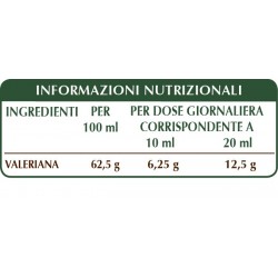 VALERIANA ESTRATTO INTEGRALE 200 ml Liquido analcoolico - Dr. Giorgini