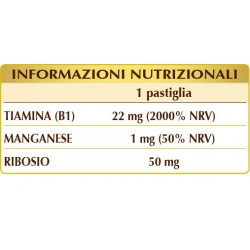 VITAMINA B1 Masticabile 100 pastiglie (40 g) - Dr. Giorgini