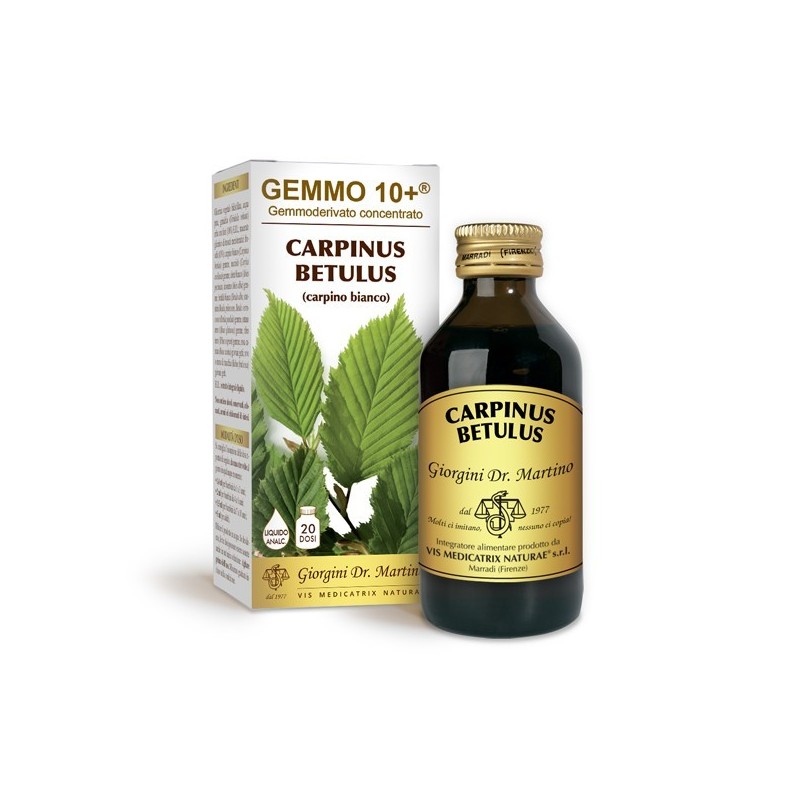 GEMMO 10+ Carpino Bianco 100 ml Liquido analcoolico - Dr. Giorgini