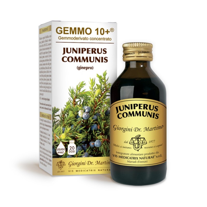 GEMMO 10+ Ginepro 100 ml Liquido analcoolico - Dr. Giorgini