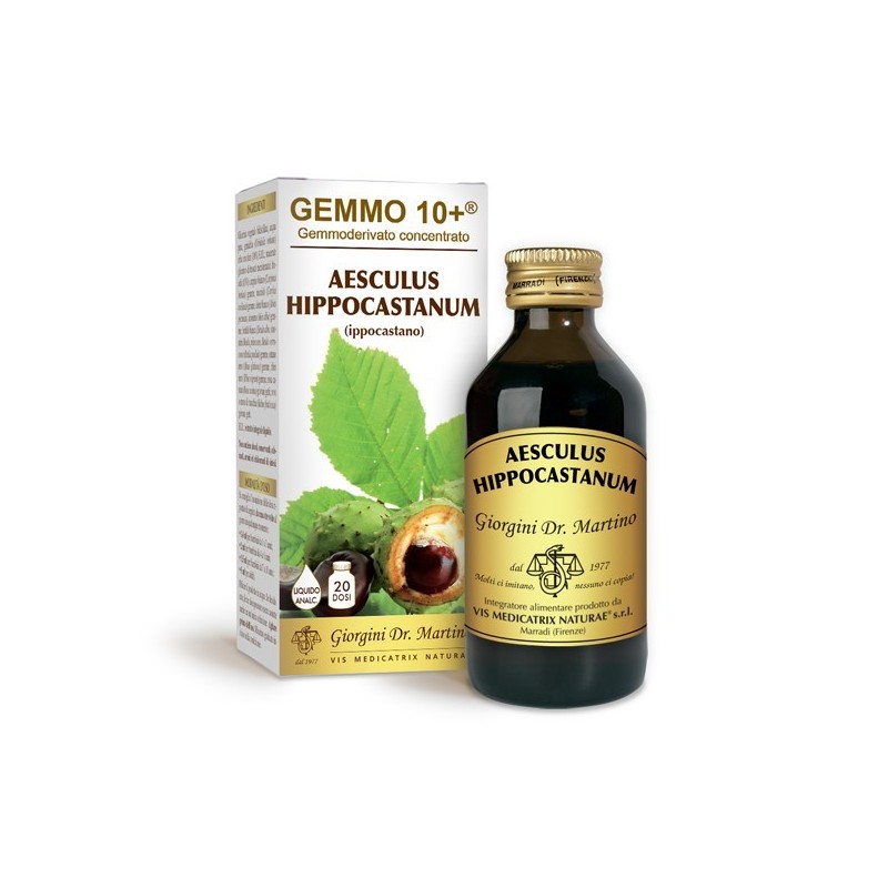 GEMMO 10+ Ippocastano 100 ml Liquido analcoolico - Dr. Giorgini