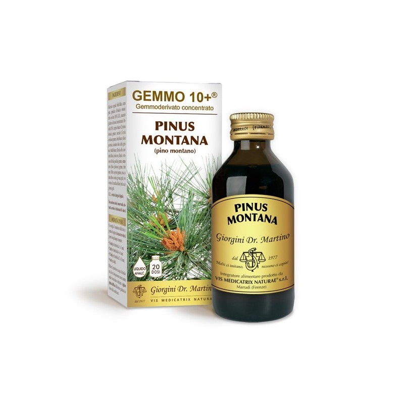 GEMMO 10+ Pino Montano 100 ml Liquido analcoolico - Dr. Giorgini