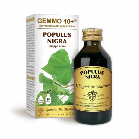 GEMMO 10+ Pioppo Nero 100 ml Liquido analcoolico - Dr. Giorgini