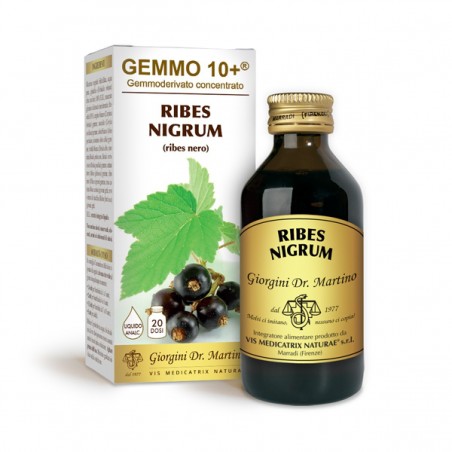 GEMMO 10+ Ribes Nero 100 ml Liquido analcoolico - Dr. Giorgini