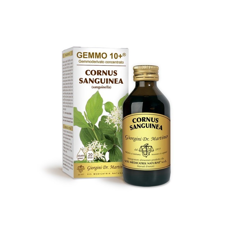 GEMMO 10+ Sanguinella 100 ml Liquido analcoolico - Dr. Giorgini