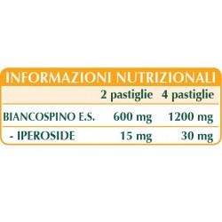 BIANCOSPINO ESTRATTO TITOLATO 60 pastiglie (30 g) - Dr. Giorgini