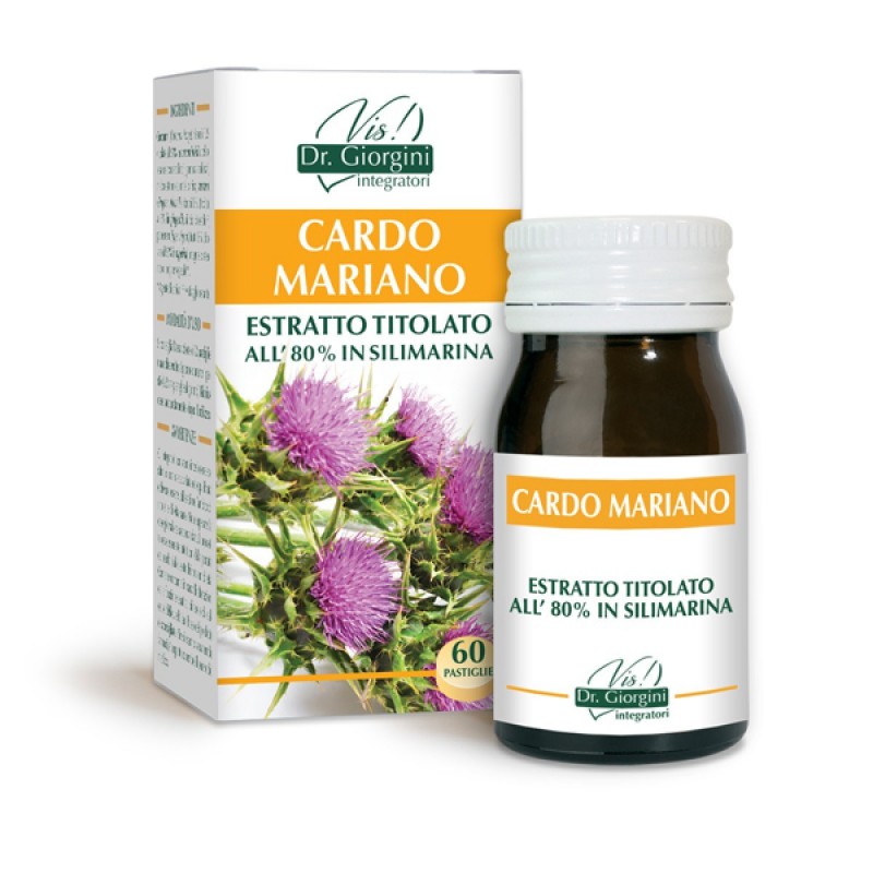 CARDO MARIANO ESTRATTO TITOLATO 60 pastiglie (30 g) - Dr. Giorgini