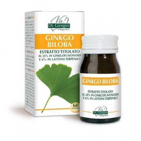 GINKGO BILOBA ESTRATTO TITOLATO 60 pastiglie (30 g) - Dr. Giorgini
