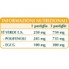 Tè VERDE ESTRATTO TITOLATO 60 pastiglie (30 g) - Dr. Giorgini