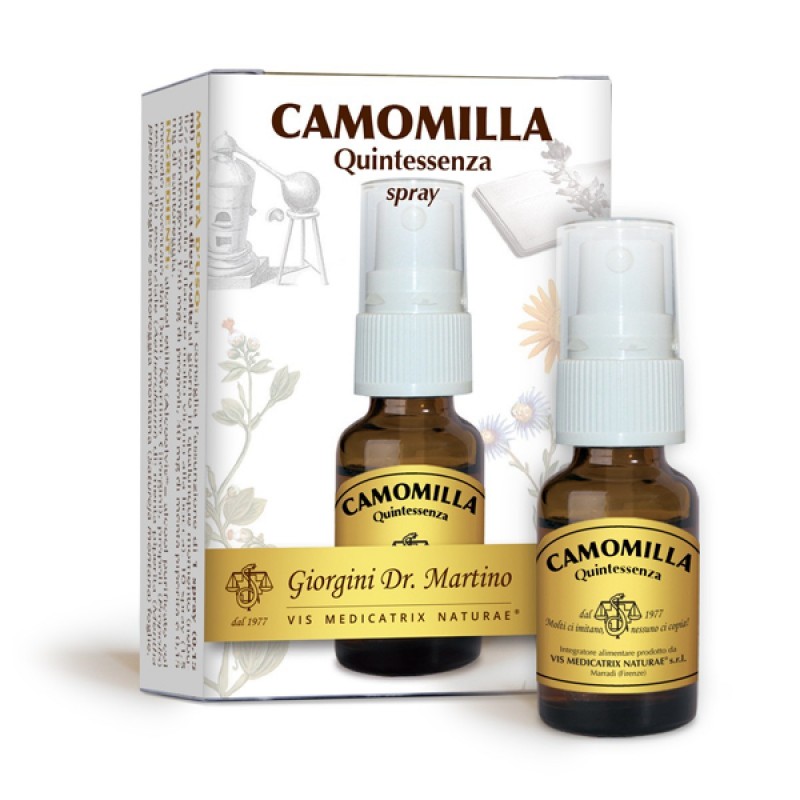 CAMOMILLA Quintessenza 15 ml Liquido alcoolico spray - Dr. Giorgini