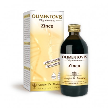 ZINCO Olimentovis 200 ml Liquido analcoolico - Dr. Giorgini