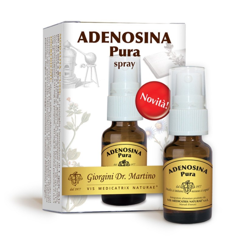 ADENOSINA Pura 15 ml Liquido alcoolico spray- Dr. Giorgini