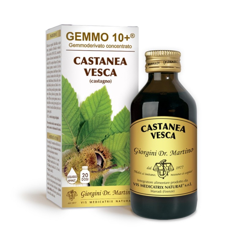 GEMMO 10+ Castagno 100 ml Liquido analcoolico - Dr. Giorgini