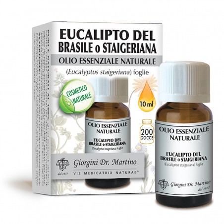 Eucalipto del Brasile o Staigeriana Olio Essenziale 10 ml - Dr. Giorgini